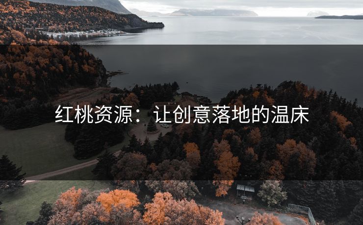 红桃资源：让创意落地的温床